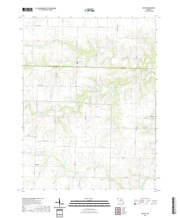Molino, MO — USGS 7.5-minute topo (2021)