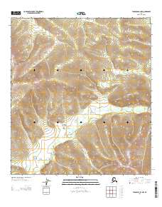 Tanacross B-2 NW, AK — USGS 7.5-minute topo (2013)