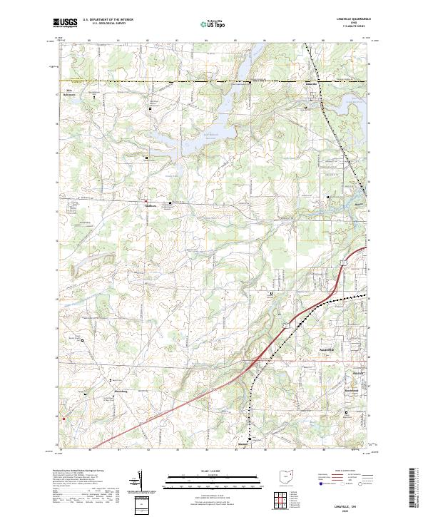 Limaville, OH — USGS 7.5-minute topo (2023)