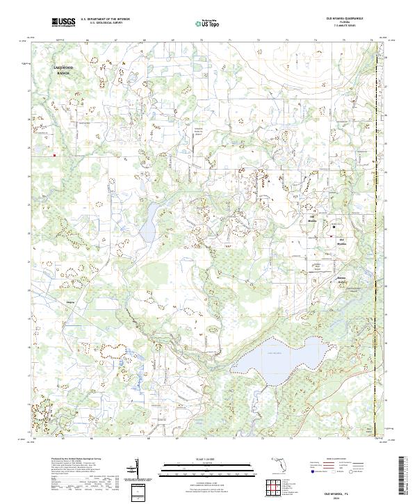 Old Myakka, FL — USGS 7.5-minute topo (2024)