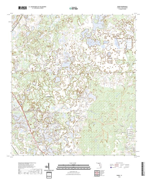 Ehren, FL — USGS 7.5-minute topo (2024)