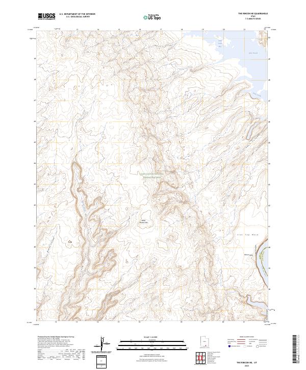 The Rincon NE, UT — USGS 7.5-minute topo (2023)