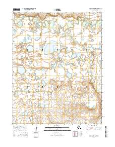 Shungnak B-5 NE, AK — USGS 7.5-minute topo (2016)