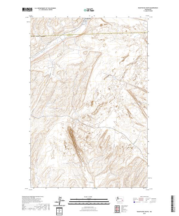Washtucna South, WA — USGS 7.5-minute topo (2023)