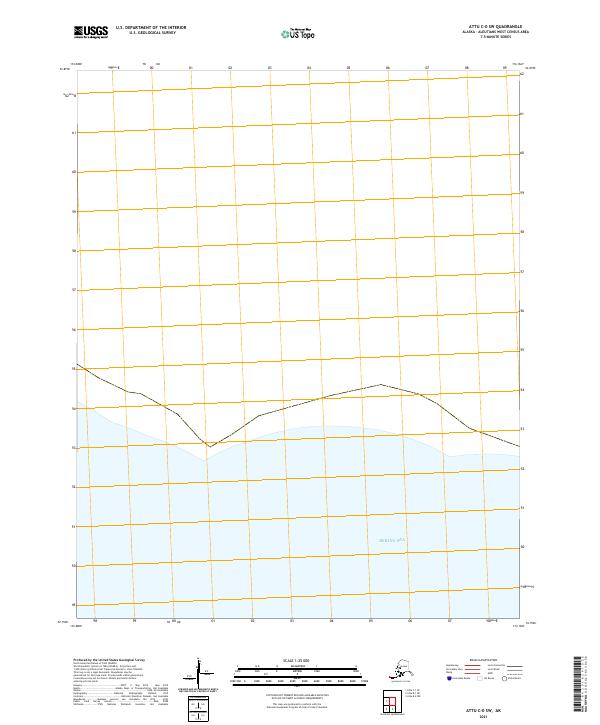 Attu C-0 SW, AK — USGS 7.5-minute topo (2021)
