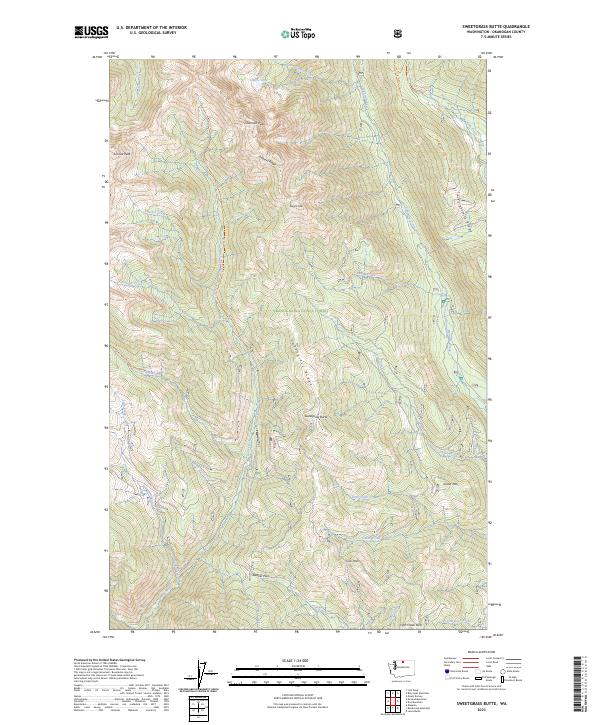 Sweetgrass Butte, WA — USGS 7.5-minute topo (2023)