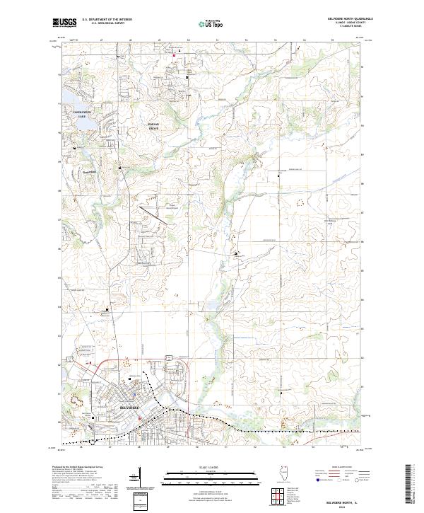 Belvidere North, IL — USGS 7.5-minute topo (2024)