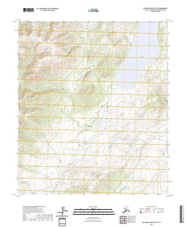 Kantishna River B-3 SW, AK — USGS 7.5-minute topo (2024)