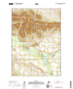 Taylor Mountains D-1 NW, AK — USGS 7.5-minute topo (2019)