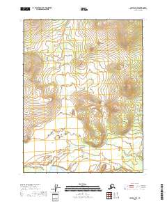 Coleen A-5 SE, AK — USGS 7.5-minute topo (2018)
