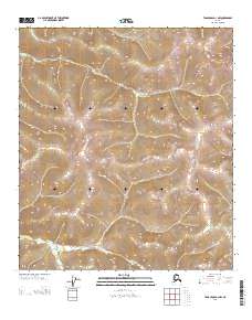 Tanacross D-1 NW, AK — USGS 7.5-minute topo (2013)