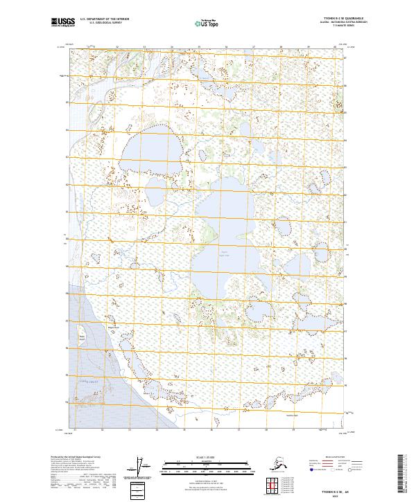 Tyonek B-2 SE, AK — USGS 7.5-minute topo (2023)