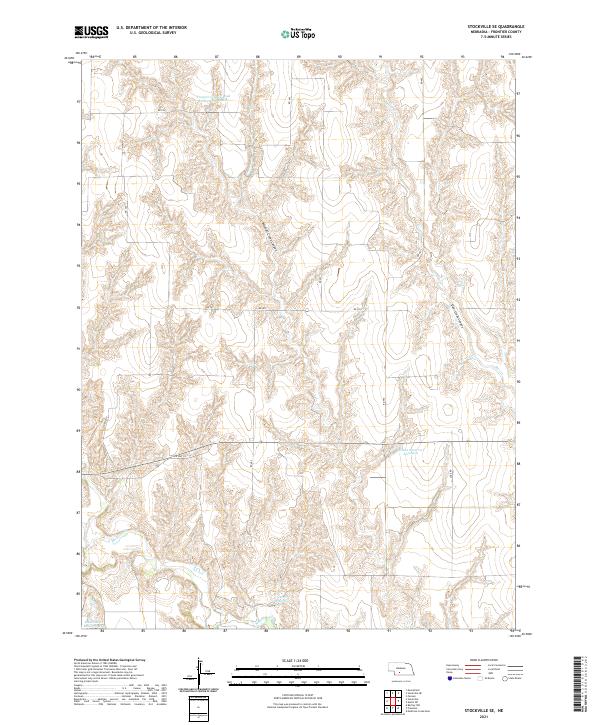 Stockville SE, NE — USGS 7.5-minute topo (2021)