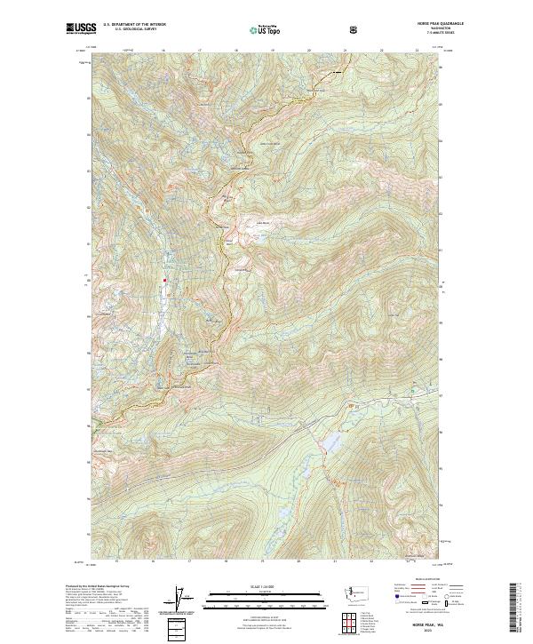 Norse Peak, WA — USGS 7.5-minute topo (2023)