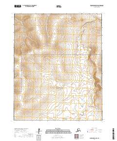 Bendeleben D-2 SW, AK — USGS 7.5-minute topo (2017)