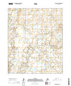Bendeleben B-5 NE, AK — USGS 7.5-minute topo (2017)
