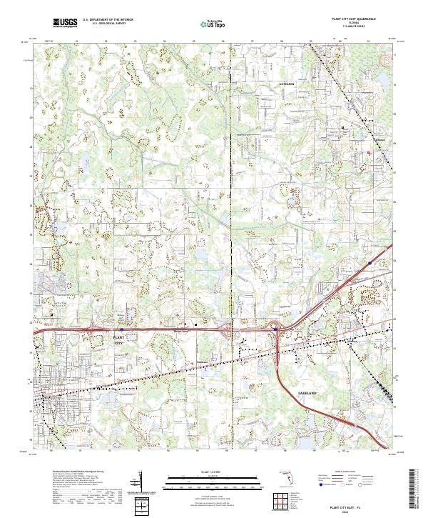 Plant City East, FL — USGS 7.5-minute topo (2024)