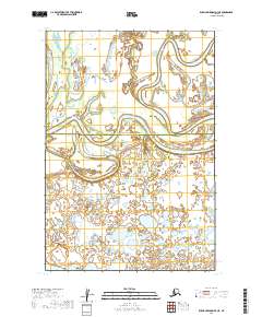 Russian Mission D-3 NE, AK — USGS 7.5-minute topo (2019)