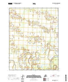 Fort Yukon D-2 SE, AK — USGS 7.5-minute topo (2018)