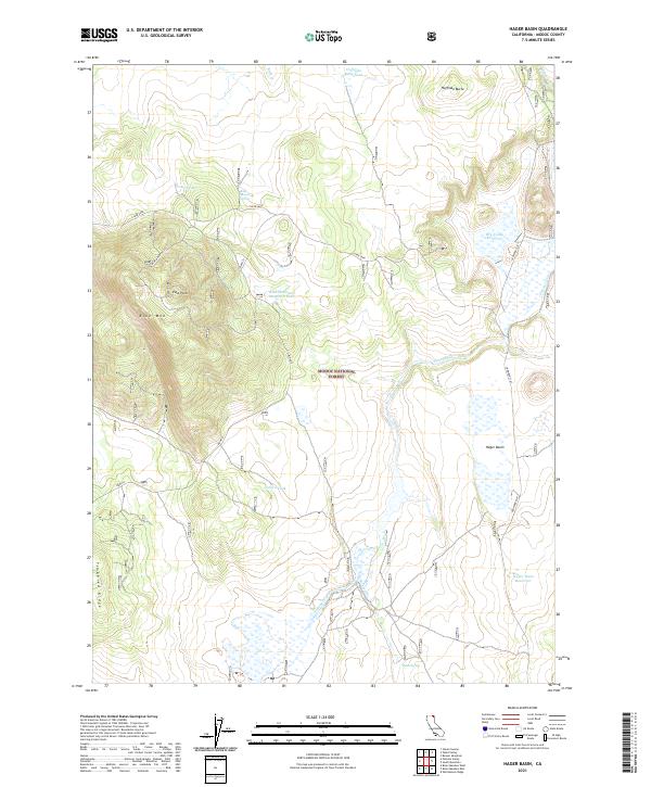 Hager Basin, CA — USGS 7.5-minute topo (2021)