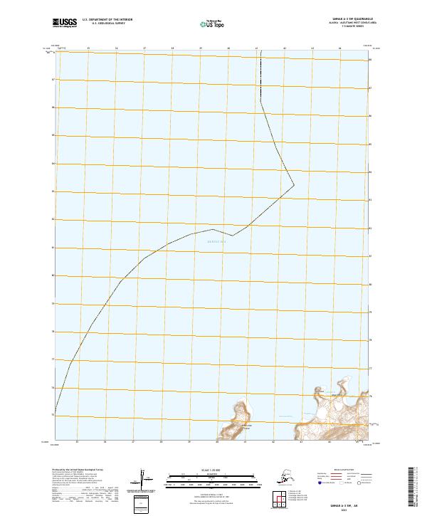 Umnak A-3 SW, AK — USGS 7.5-minute topo (2021)