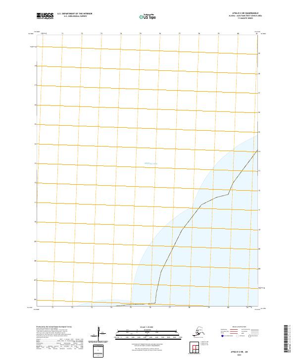 Atka D-2 NE, AK — USGS 7.5-minute topo (2021)