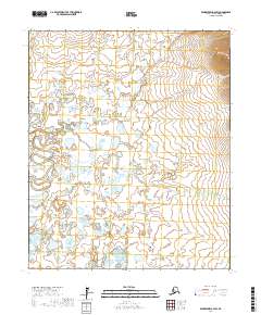 Bendeleben A-2 SW, AK — USGS 7.5-minute topo (2017)