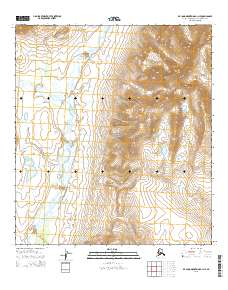 De Long Mountains A-1 NE, AK — USGS 7.5-minute topo (2015)