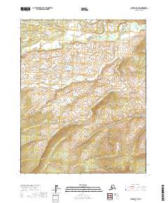 Tanana D-2 NE, AK — USGS 7.5-minute topo (2017)