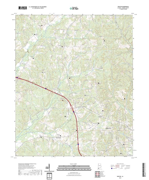 Weston, AL — USGS 7.5-minute topo (2024)
