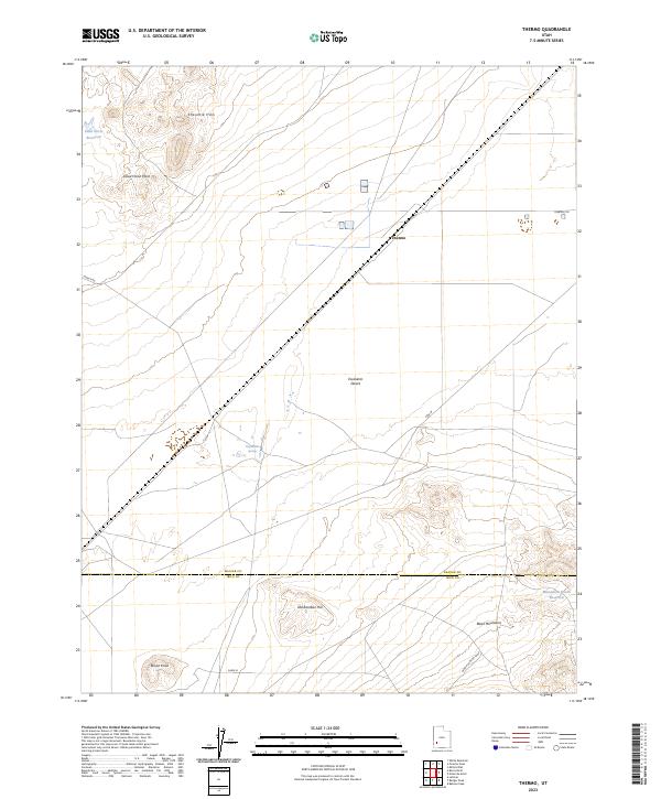 Thermo, UT — USGS 7.5-minute topo (2023)
