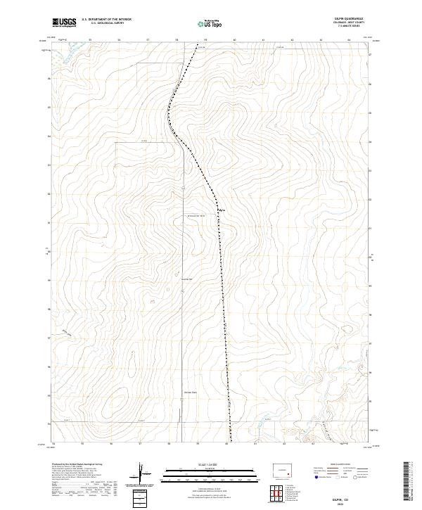 Gilpin, CO — USGS 7.5-minute topo (2022)