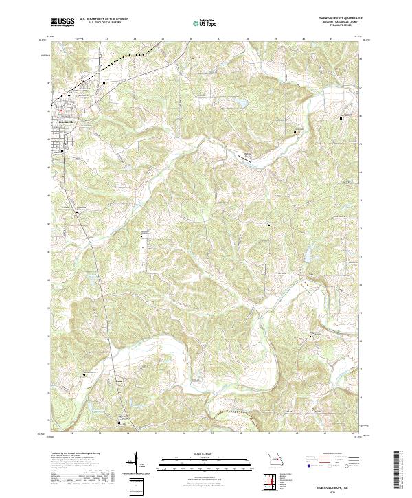 Owensville East, MO — USGS 7.5-minute topo (2021)
