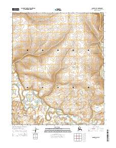 Candle D-3 SE, AK — USGS 7.5-minute topo (2014)