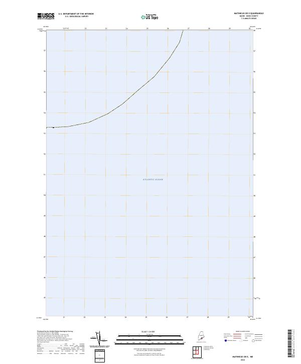 Matinicus OE E, ME — USGS 7.5-minute topo (2024)