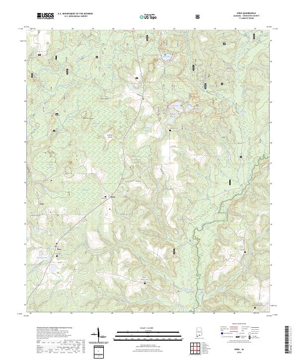 Wing, AL — USGS 7.5-minute topo (2024)