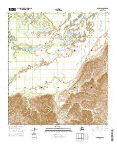 Ophir D-6 SW, AK — USGS 7.5-minute topo (2015)