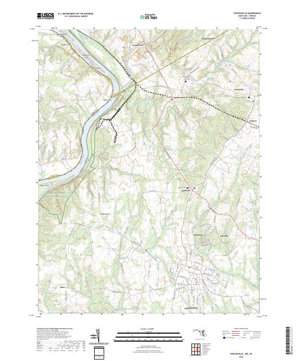 Poolesville, MD-VA — USGS 7.5-minute topo (2023)