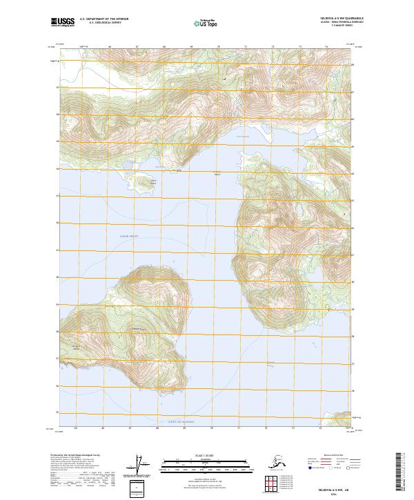 Seldovia A-5 NW, AK — USGS 7.5-minute topo (2024)