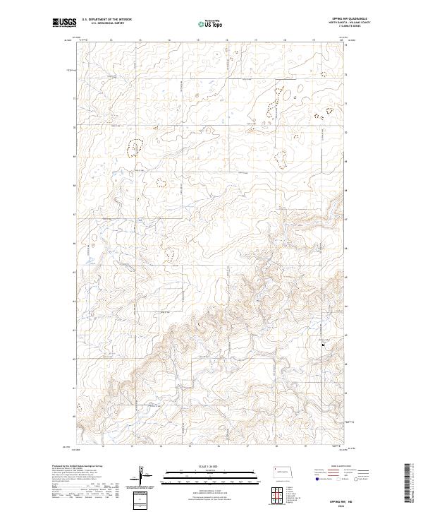 Epping NW, ND — USGS 7.5-minute topo (2024)