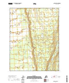 Coleen A-6 NW, AK — USGS 7.5-minute topo (2018)