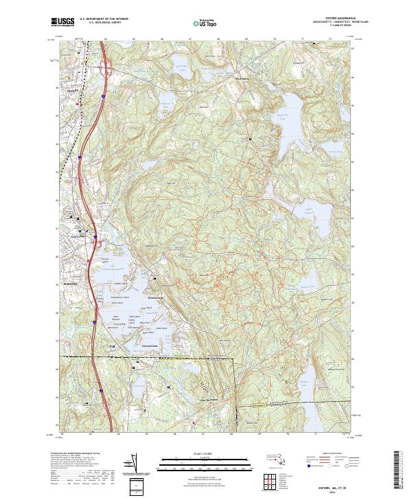 Oxford, MA-CT-RI — USGS 7.5-minute topo (2024)