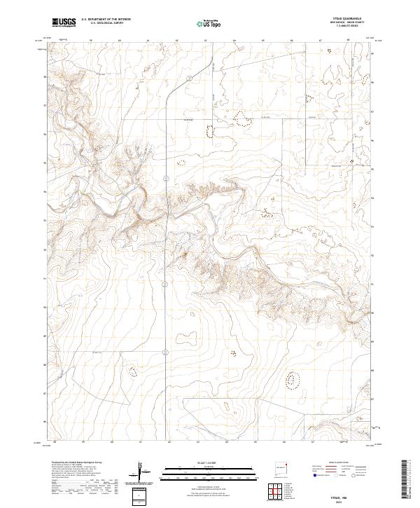 Stead, NM — USGS 7.5-minute topo (2023)