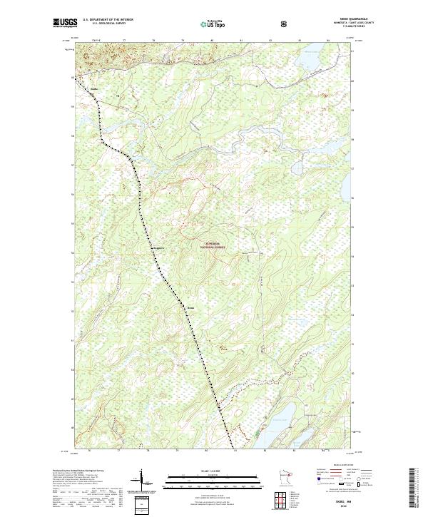 Skibo, MN — USGS 7.5-minute topo (2022)