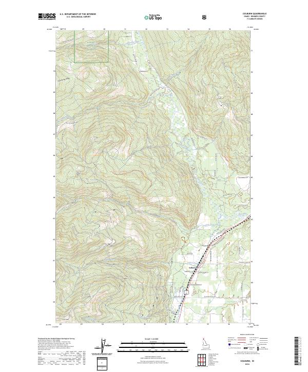 Colburn, ID — USGS 7.5-minute topo (2024)