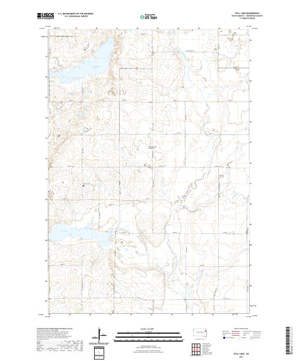 Still Lake, SD — USGS 7.5-minute topo (2021)