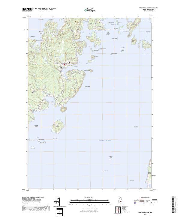 Tenants Harbor, ME — USGS 7.5-minute topo (2024)