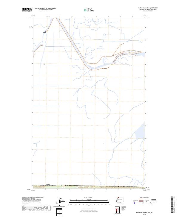 Maple Falls OE N, WA-BC — USGS 7.5-minute topo (2023)