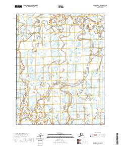 Teshekpuk C-3 NW, AK — USGS 7.5-minute topo (2020)