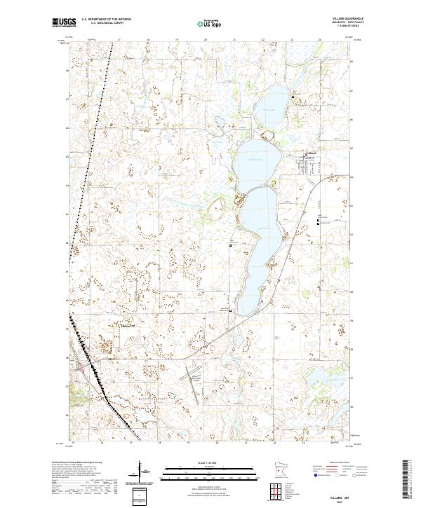 Villard, MN — USGS 7.5-minute topo (2022)